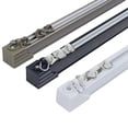 thumbnail image 2 of Curtain Track Aluminum Alloy - 3.28ft Quiet Ceiling Track Curtain Rail System, 2 of 2