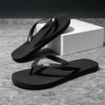 thumbnail image 2 of Xfvqtps Mens Flip Flops Casual Slides Non Slip Spring Summer Outdoor Beach Comfortable Lightweight Thong Sandals, 2 of 6