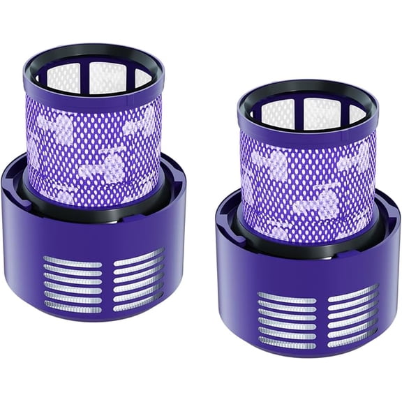 Vacuum Filter Replacement Parts Compatible with Dy*son Cyclone V10 Series: V10 Total Clean, V10 Absolute, V10 Animal, V10 Motorhead, SV12 Vacuums. Compatible with Part Number 969082-01 (V10-2 Pack).