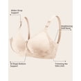 thumbnail image 6 of Nursing Bras for Breastfeeding Jelly bras, Seamless Jelly Support Wireless Maternity Bra with One-Hand Access, Comfort Pregnancy Bra for All Stages, 6 of 7