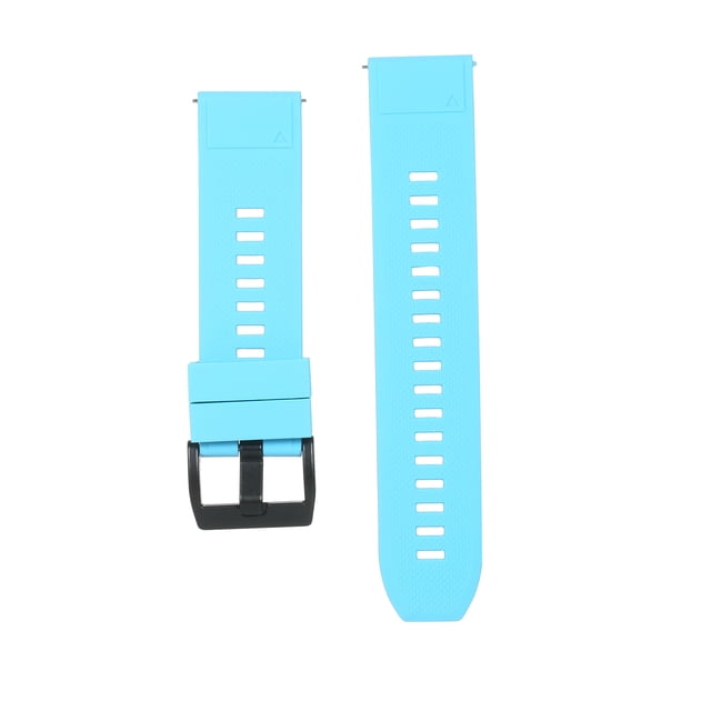 22mm Watch Band Soft Silicone Quick-Release Strap with Buckle Breathable Watchband Wristband Compatible with 22mm Smart/Traditional Watch