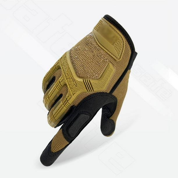 Guantes tácticos para hombre, para exteriores, montañismo, protección, dedos completos, anticortes, técnicos, militares, aficionados, lucha, entrenamiento, equitación, medio dedo, pantalla táctil