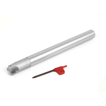 Unique Bargains T8 Wrench Indexable End Mill BAP 300R C24-25-250-3T for APMT1135PDER Insert
