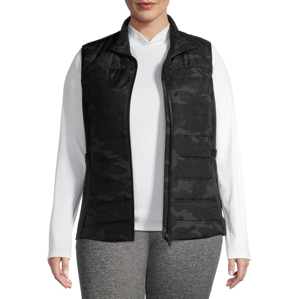 Avia Avia Women's Plus Size Athletic Quilted Puffer Vest Walmart
