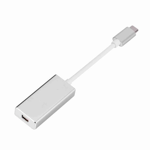 Adaptador USB C A Mini DisplayPort 4K HD 10Gbps Con USB C, Conexión A Pantalla/TV/