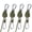 Army Green, variant on Keovoker 13 ft Retractable Ratchet Straps 4-pack, 75 lbs Heavy Duty Tie-Downs with Carabiner Hooks, Army Green