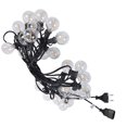 thumbnail image 4 of G40 25LEDs 8m Luz colgante Luz blanca cálida Bombilla de cadena impermeable para fiesta al aire libre Jardín Enchufe de la UE 220V, 4 of 10