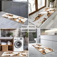 thumbnail image 2 of German Shepherd Dogs with Flowers Kitchen Rug Mat,Kitchen Runner Rugs Non Skid Washable,Decorative Kitchen Floor Mats for Kitchen,Sink,Laundry,17"X47", 2 of 5