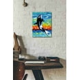 thumbnail image 3 of Epic Graffiti 'Ocean Friends I' by Carolee Vitaletti Canvas Wall Art, 12"x16", 3 of 3