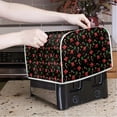thumbnail image 3 of ZUXONGSY Christmas Candy Toaster Covers 2 Slice Bread Machine Cover Wide Slot Kitchen Small Appliance Cover with A Hook Dust Protection Toaster Dust Cover Xmas Decor, 3 of 7