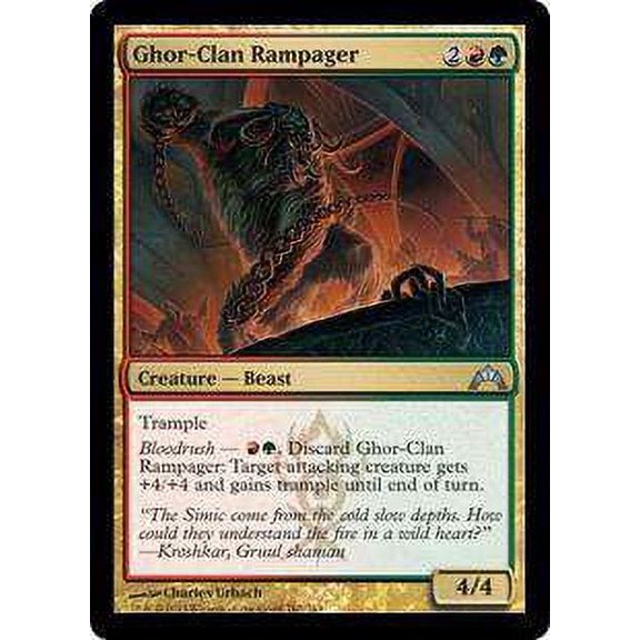 MtG Gatecrash Uncommon Ghor-Clan Rampager (Foil)