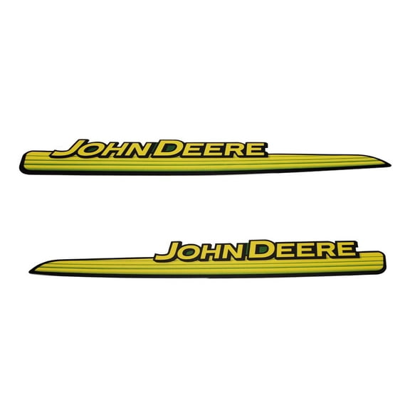 John Deere Original Equipment Hood Trim Decal Set - GX21140/GX21141 - GX21140A