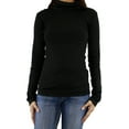 thumbnail image 2 of Ladies Supersoft Cotton Long Sleeve Top Turtleneck, 2 of 2