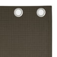 thumbnail image 3 of Mainstays Waffle Texture Semi-Sheer Curtain Panel Pair, Set of 2, Brown, 38"W x 84"L, 3 of 5