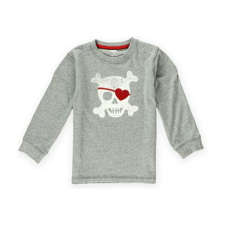 

Gymboree Boys Heart Patch Embellished T-Shirt Grey 6-12 mos