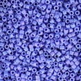 thumbnail image 2 of Miyuki Delica Seed Beads – Size 11/0 (1.6 mm), DB1597, Matte Cyan Blue AB, 7.2 g, Approx. 1440 Beads, 2 of 7