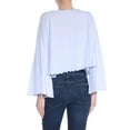 thumbnail image 2 of FREE PEOPLE Womens Purple Flared Cropped Tee XS, 2 of 2