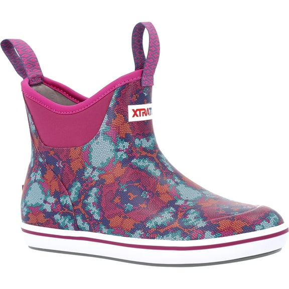 Women's Kaleidoscope Scales 6 in Ankle Deck Boot Size 10(M)