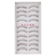 thumbnail image 1 of Pestañas postizas, 10 pares de pestañas postizas D Pestañas postizas esponjosas Pestañas postizas Aspecto llamativo, 1 of 8
