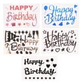 thumbnail image 1 of 5 pegatinas de letras para fiestas de cumpleaños, ideales para decorar globos., 1 of 7