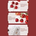 thumbnail image 3 of Bearachild 36 piezas de adorno navideño para interiores, para oficina, apartamento, árbol, colgante, decoración reutilizable, adorno de 4 cm de Kits de decoración para fiestas Gris, 3 of 6