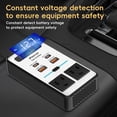thumbnail image 3 of 200W Car Power Inverter DC 12V to 110V AC,Cigarette Lighter Adapter Plug with [65W USB-C]/USB-Fast Charger 24W/Multiple USB/Laptop car Charger with Voltage Display, 3 of 6