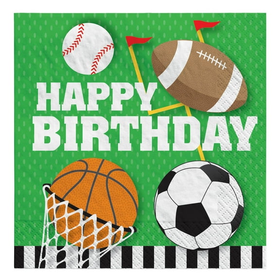 All Star Birthday Lunch Napkins (16ct)