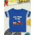 thumbnail image 5 of Tstars Boys Unisex Eggs Hunt Tractor Easter Holiday Kids T Shirt, 5 of 6