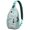 Greenish-blue-71, variant on Blue Dolphin Chest Bag - Educational Marine Life Chart for Hiking & Biking - Lightweight & Durable