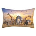thumbnail image 1 of Balery Wildlife Protection Funda de Cojín Estampada, Regalos para Mujeres, Regalos de Amor para Ella, Regalos para Novia o Esposa, Funda de Almohada-20"x30", 1 of 6