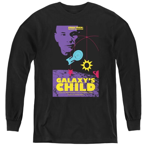 Star Trek - Tng Season 4 Episode 16 - Youth Long Sleeve Shirt - Small