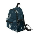 thumbnail image 3 of Mini Backpack Rockets and Planets Pattern - Durable with Safety Features for 3-8 Years, 3 of 9