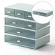 thumbnail image 5 of Organizador de Cajones de Escritorio Multifuncional Apilable, Contenedor de Cosméticos, Caja de Almacenamiento de Joyas, Organización para, 5 of 9