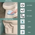 thumbnail image 2 of 19 Inch Tall Toilet for Seniors, Elongated High Toilet, Comfort Bowl Height ADA Toilet, Seat Height 20 Inch, Two-Piece Single Flush 1.28 GPF,12” Rough In,Bone Color, for Bathroom, 2 of 9