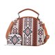 thumbnail image 2 of Bolso de mano con estampado bohemio para mujer, de lona, ​​único y práctico, para oficina. Blanco beige, 2 of 9