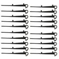 thumbnail image 4 of MYG Keep your gutters clean with Universal Gutter Brush Clips - 20pk Black, 4 of 9