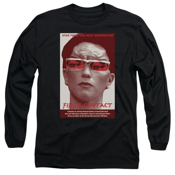 Star Trek Tng Season 4 Episode 15 Adult 18/1 T-Shirt Black