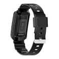thumbnail image 3 of Correas de reloj Correa de reloj de de silicona suave cómoda engrosada para Charge5 / 4 / 4SE / 3 / Fitness Smartwatches Negro Sunnimix Pulsera de correa de reloj, 3 of 8