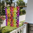 thumbnail image 5 of Wukai Colorful Tie Dye Stained Glass 1 Garden Flags Double Sided Welcome Garden Yard House Flags Outside Outdoor House (Only Flag), 5 of 8