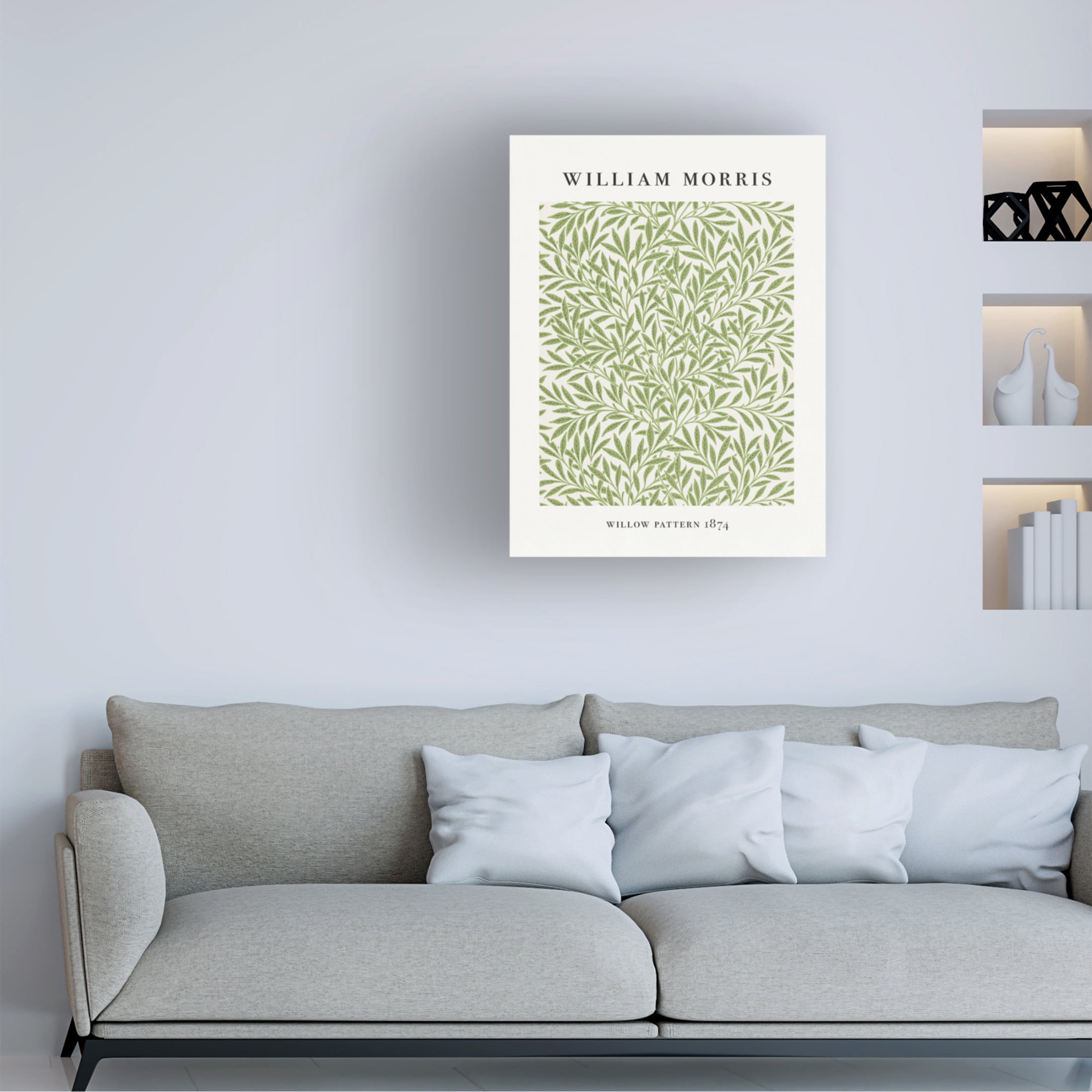 Pictufy 'Willow Pattern' Canvas Art