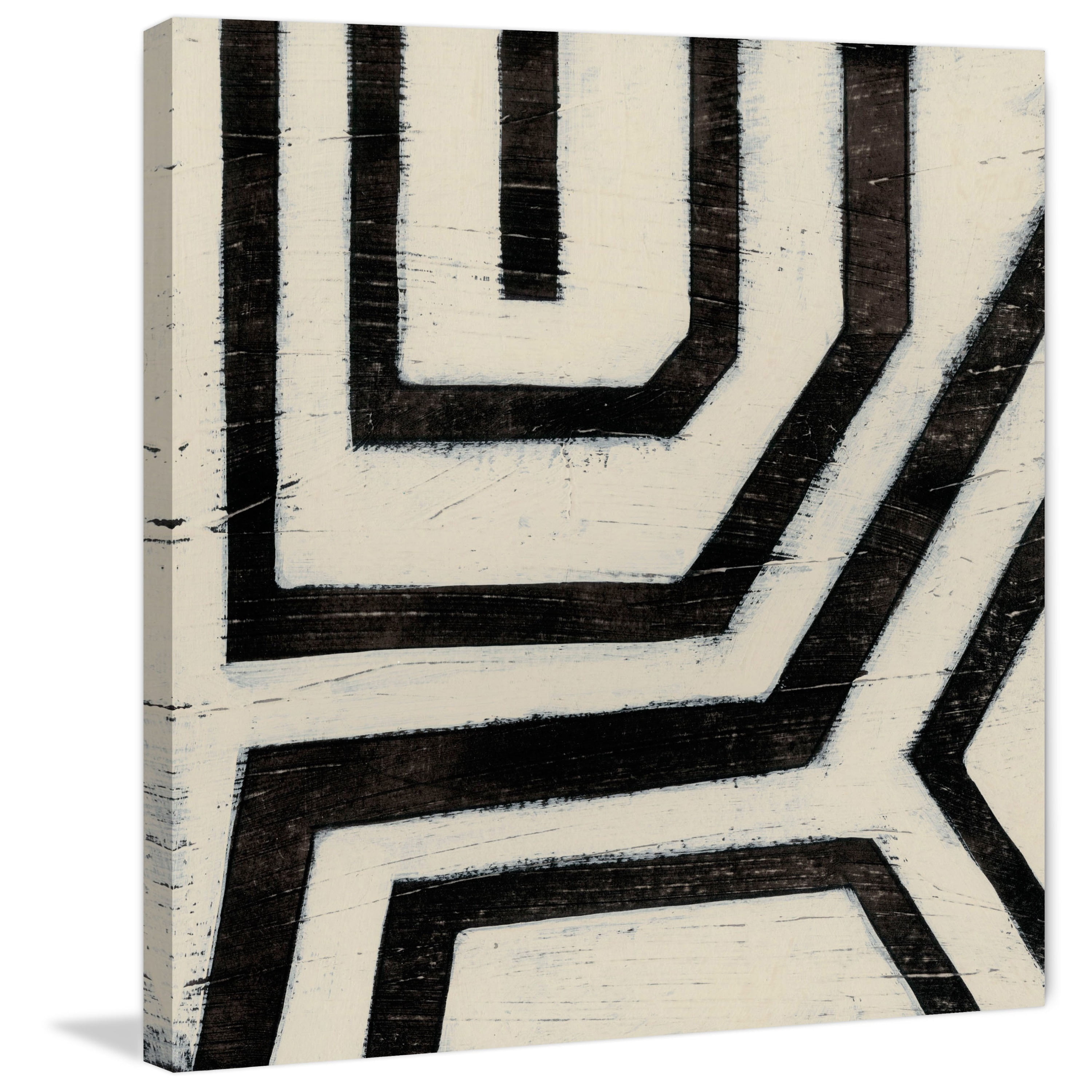 Marmont Hill "Hieroglyph VIII" Painting Print on Wrapped Canvas