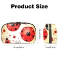 thumbnail image 5 of Seven Starred Ladybird Charger Organizer, Hard Drive Bags, Pocket Cord Organizer, Cable Organizer Clips - Oxford Fabric Waterproof Digital Storage Pouch, 5 of 6