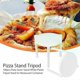 thumbnail image 3 of 100 Pcs Pizza Stand Tripod Support Frame Plastic Saver Box Protector Container Reinforcement Baking Pan Kitchen Dining Bar Pizza, 3 of 5