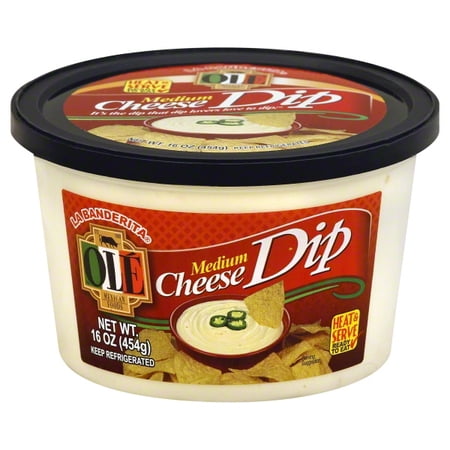La Banderita Ole Medium Cheese Dip, 16 Oz.