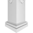 thumbnail image 5 of Ekena Millwork 10"W x 10'H Craftsman Classic Square Non-Tapered Bondi Fretwork Column w/ Tuscan Capital & Tuscan Base, 5 of 8