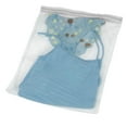 thumbnail image 5 of 2 Pc White Mesh Laundry Bag 14" x 18" Wash Lingerie Delicates Panties Hose Bras, 5 of 6