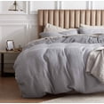 thumbnail image 1 of Cotton Waffle Weave Duvet Cover Set, 1 of 9