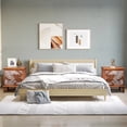thumbnail image 6 of Ktaxon 2 Drawer Bedside Shelf Wood Nightstand Sophisticated Side Table Entrance Sofa Side End Table, 6 of 11