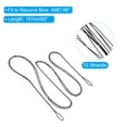 thumbnail image 2 of Uxcell Bow String Replacement Recurve Bowstring for AMO Traditional Recurve Bow Black 66 in, 2 of 5