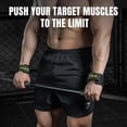 thumbnail image 4 of Correas de gimnasio para levantamiento de pesas M MANUEKLEAR para hombre Deadlift, 4 of 6